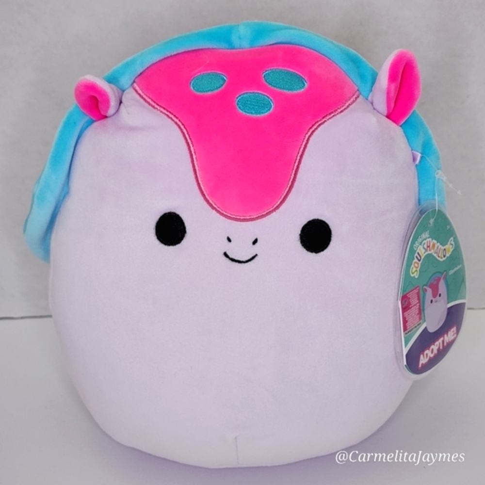 GLYPTODON 🐢 Adopt Me! Plush w FREE Virtual Item Code Original Squishmallow NWT